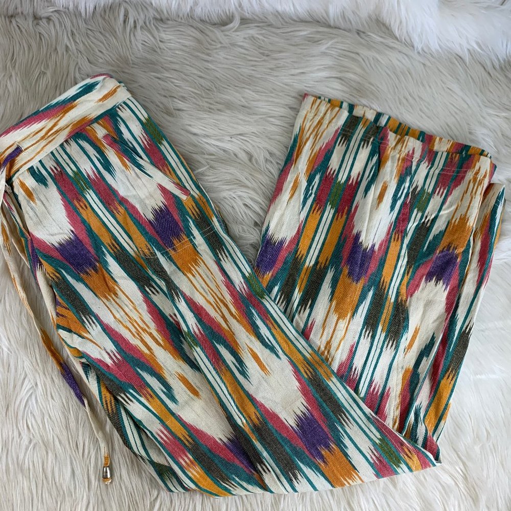 Georgia Brand Geometric Aztec Palazzo Pants Sz 00